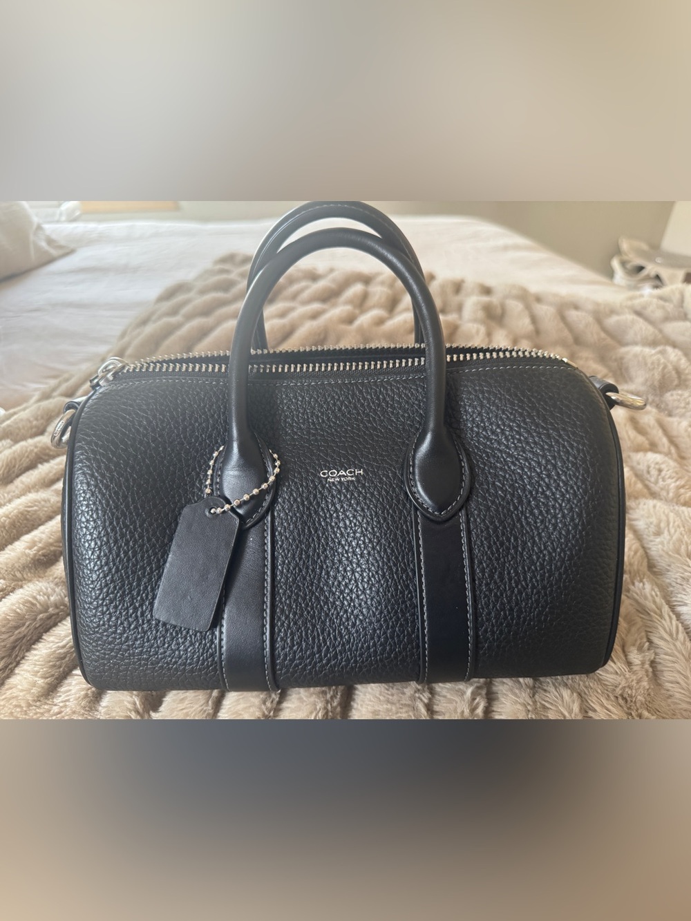 Coach Compass Bag 25 - Black - Picture 3 of 10